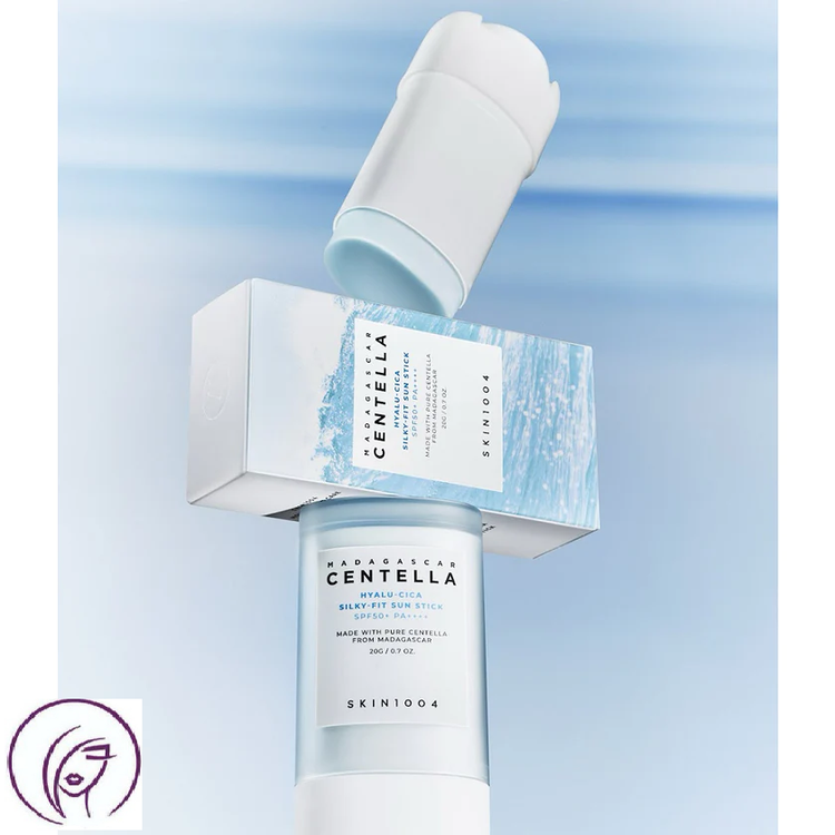 ضدآفتاب استیکی اسکین 1004 سنتلا | ماداگاسکار مرطوب کننده و تسکین دهنده SPF50 انواع پوست