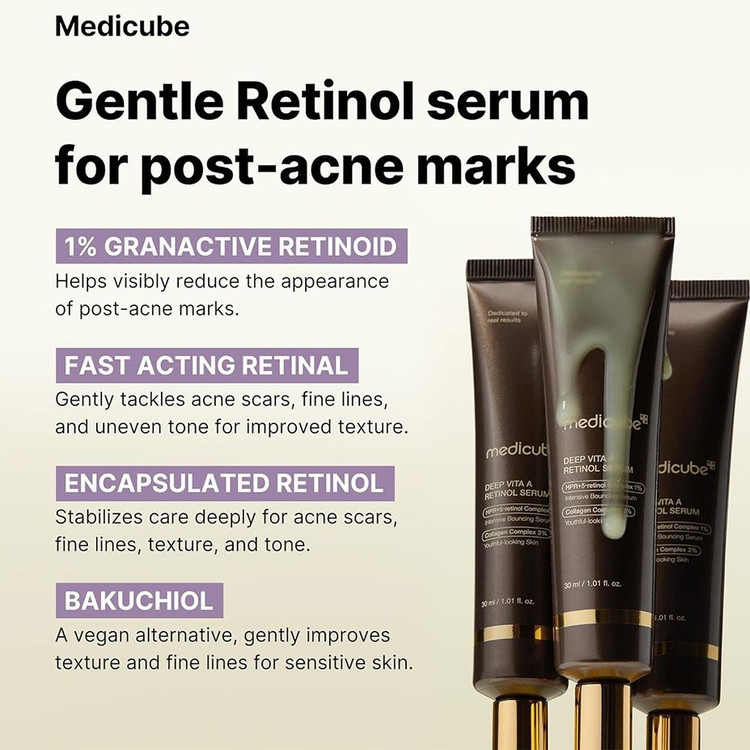 سرم رتینول مدی کیوب Deep Vita A Retinol Serum